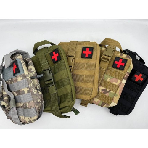 Армейская аптечка первой помощи, пустая в Курске