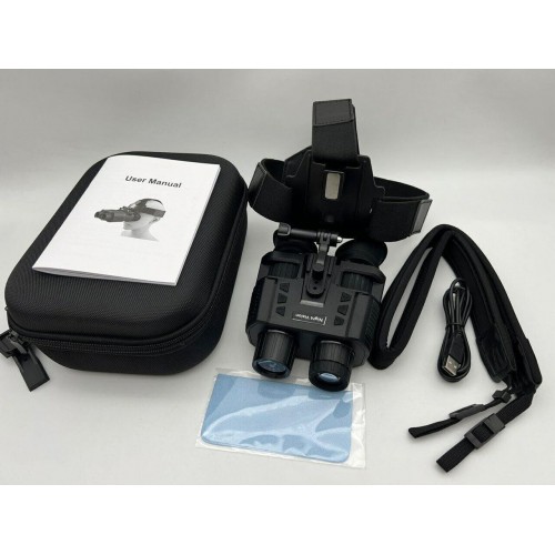 Бинокль ночного видения 3D NIGHT VISION / 4K VIDEO  (с креплением на голову)  в Курске