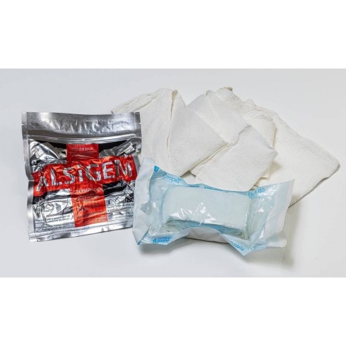 Бинт AlsigemRu стерильный гемостатический кровоостанавливающий третьего поколения в Курске