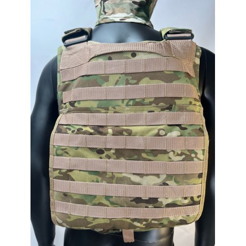 Бронежилет ЗАЩИТНИК в Курске с кевларовым баллистическим пакетом C2, капами и бронеплитами Бр5