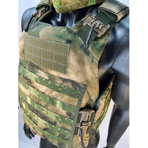 Бронежилет ЗАЩИТНИК в Курске с кевларовым баллистическим пакетом C2, капами и бронеплитами Бр5