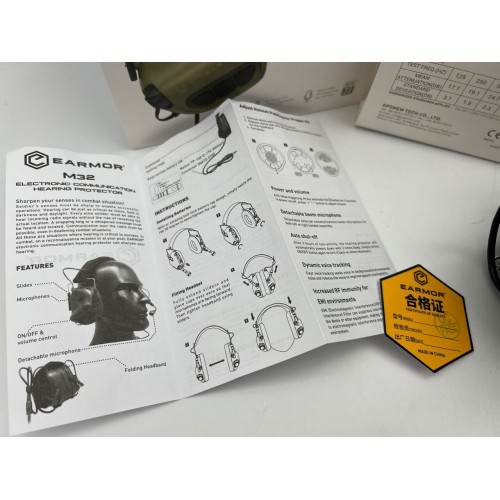 EARMOR M32 активные тактические наушники в Курске