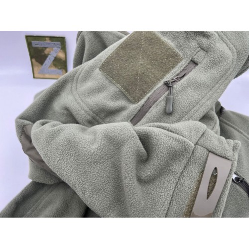 Флисовая военная зимняя кофта толстая в Курске