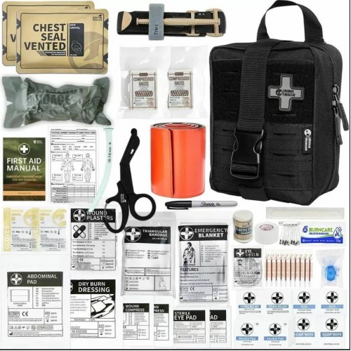 Военная тактическая аптечка RHINO RESCUE 35в1 в Курске