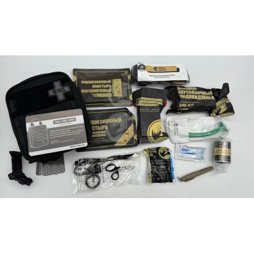 Военная тактическая аптечка “RHINO RESCUE” 10в1 в Курске укомплектованная