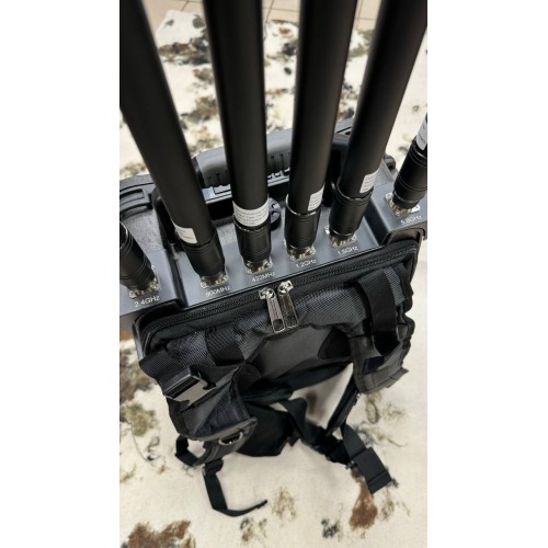 Рюкзак Гарпия CKJ-1704-Mobile подавитель дронов в Курске 6 каналов 300W