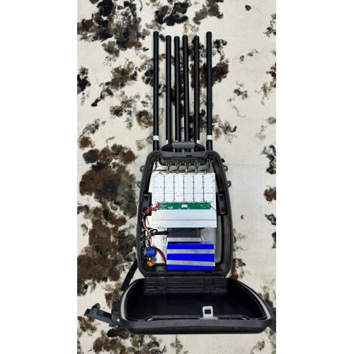 Рюкзак Гарпия CKJ-1704-Mobile подавитель дронов в Курске 6 каналов 300W