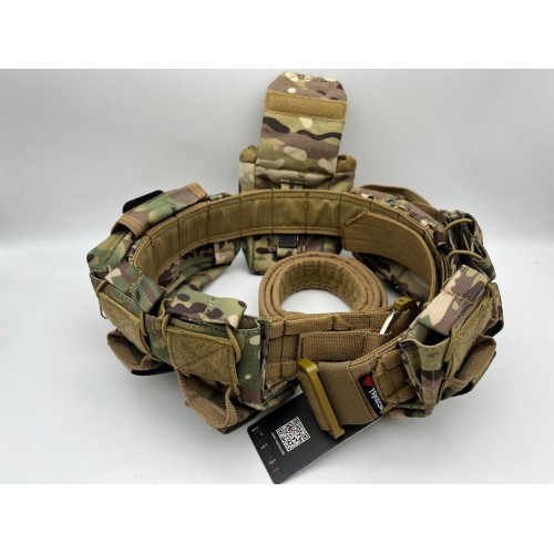 Пояс разгрузочный YAKEDA тактический с подсумками в Курске