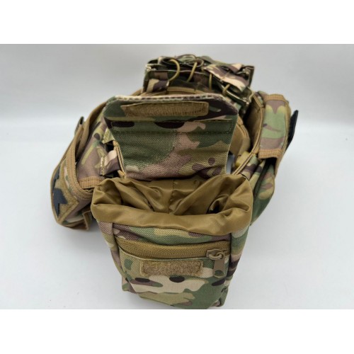 Пояс разгрузочный YAKEDA тактический с подсумками в Курске