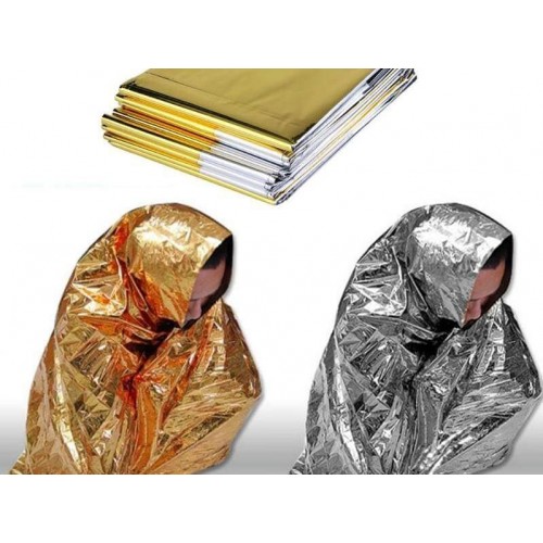 Спасательное покрывало / изотермическое одеяло 160х210 см (термоодеяло) в Курске