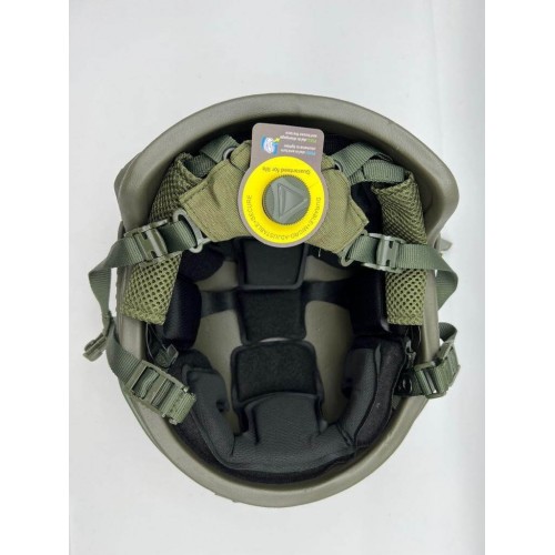 Кевларовый тактический баллистический шлем FAST Ops-Core NIJ IIIA / Бр2 класс защиты / без ушей с системой регулировки Венди в Курске