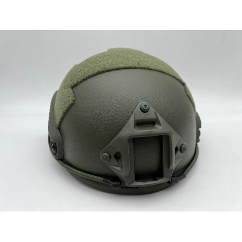 Кевларовый тактический баллистический шлем FAST Ops-Core NIJ IIIA / Бр2 класс защиты / без ушей с системой регулировки Венди в Курске