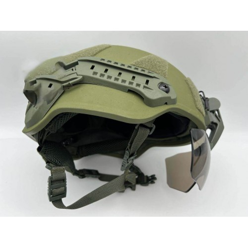 Откидные флип очки с кронштейном на шрауд для тактического шлема в Курске