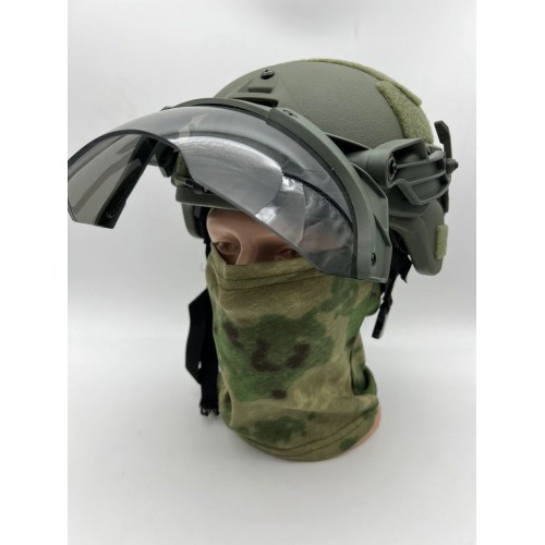 Откидные тактические нашлемные очки с креплением для шлема FAST/MICH/Ops-Core и другим моделям современных тактических шлемов в Курске