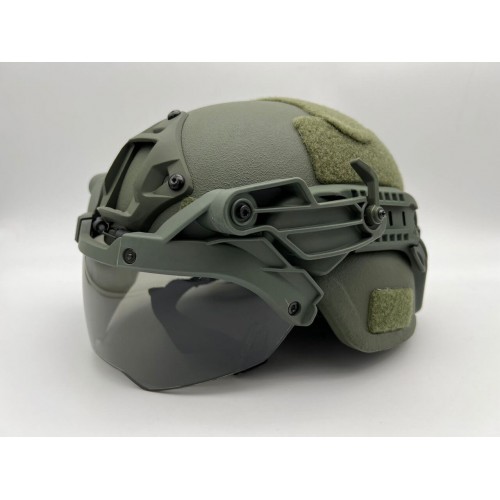 Откидные тактические нашлемные очки с креплением для шлема FAST/MICH/Ops-Core и другим моделям современных тактических шлемов в Курске