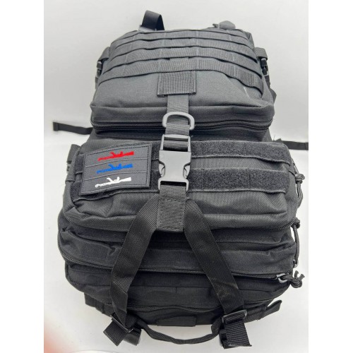 Рюкзак тактический 45 л чёрный в Курске