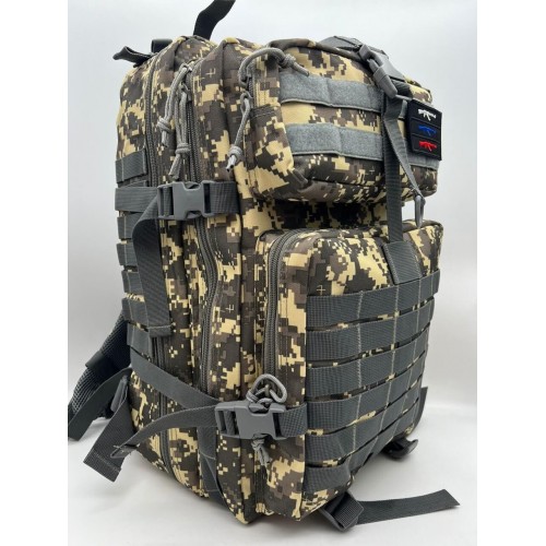 Рюкзак тактический 45 л пиксель/серый в Курске
