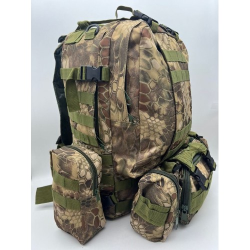Рюкзак тактический 55 л со съемными подсумками в Курске