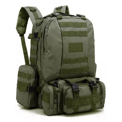 Рюкзак тактический 55 л со съемными подсумками в Курске