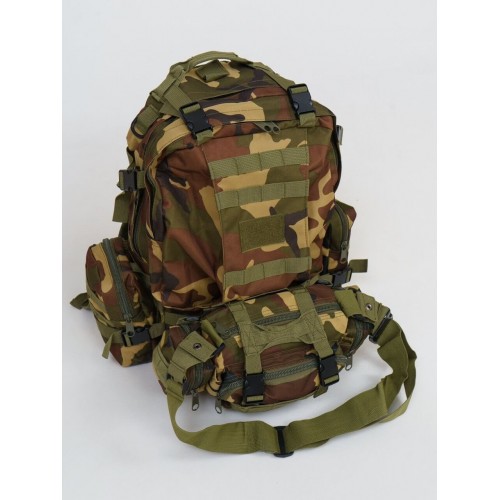 Рюкзак тактический 55 л со съемными подсумками в Курске