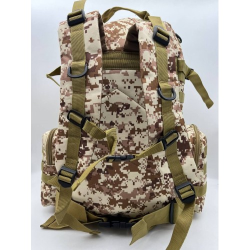 Рюкзак тактический 55 л песок/пиксель в Курске