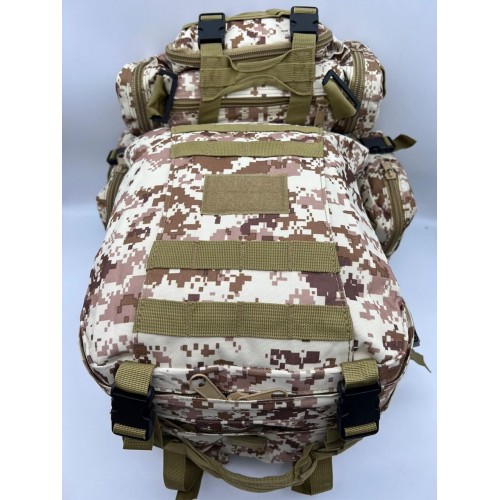 Рюкзак тактический 55 л песок/пиксель в Курске