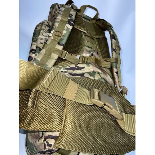 Рюкзак тактический 75 литров цвет мультикам в Курске