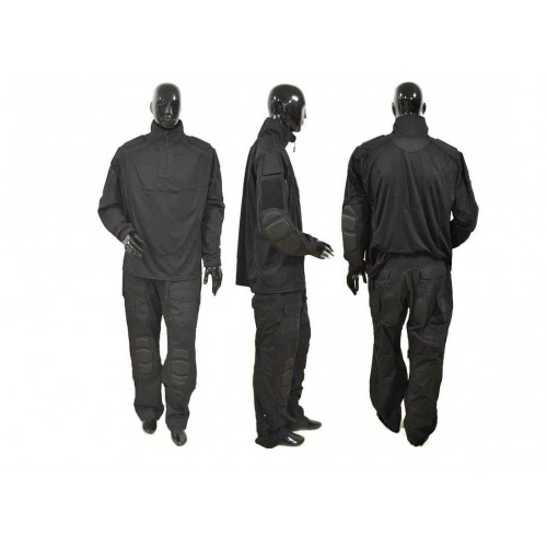 Тактический боевой костюм, чёрный в Курске