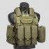 Тактический разгрузочный жилет «5 / пять карманов» с подсумками Tactical Molle Plate Carrier для съемных бронепластин в Курске