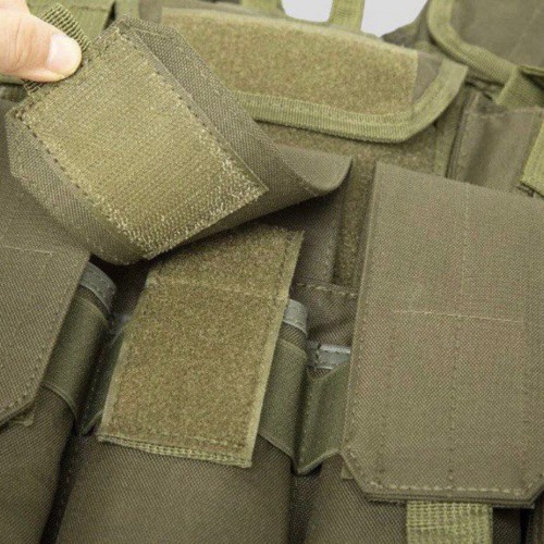 Тактический разгрузочный жилет «5 / пять карманов» с подсумками Tactical Molle Plate Carrier для съемных бронепластин в Курске