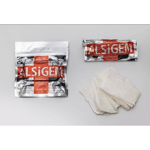 Тампонада AlsigemRu алюмосиликатная (каолиновая) впитывающая 7,5 х 185 см в Курске