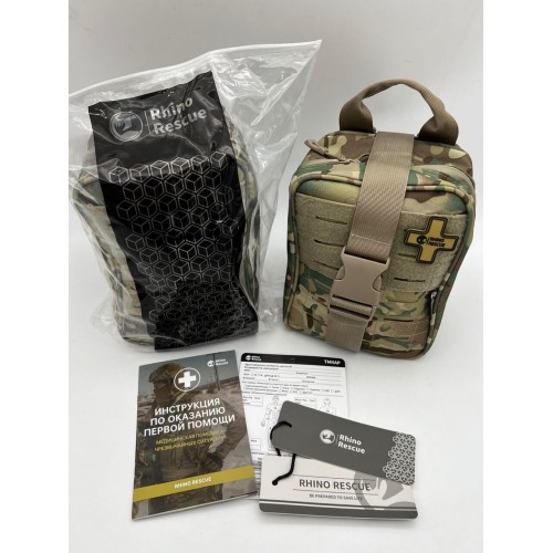 Военная тактическая аптечка “RHINO RESCUE” 30в1 в Курске