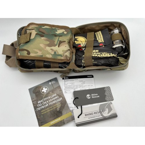 Военная тактическая аптечка “RHINO RESCUE” 30в1 в Курске