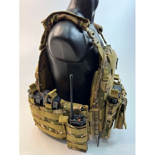 Жилет (плитник быстросъёмный/разгрузка) с возможностью установки боковых плит или боковых баллистических пакетов в Курске