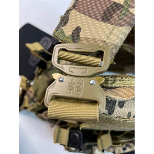 Жилет (плитник быстросъёмный/разгрузка) с возможностью установки боковых плит или боковых баллистических пакетов в Курске